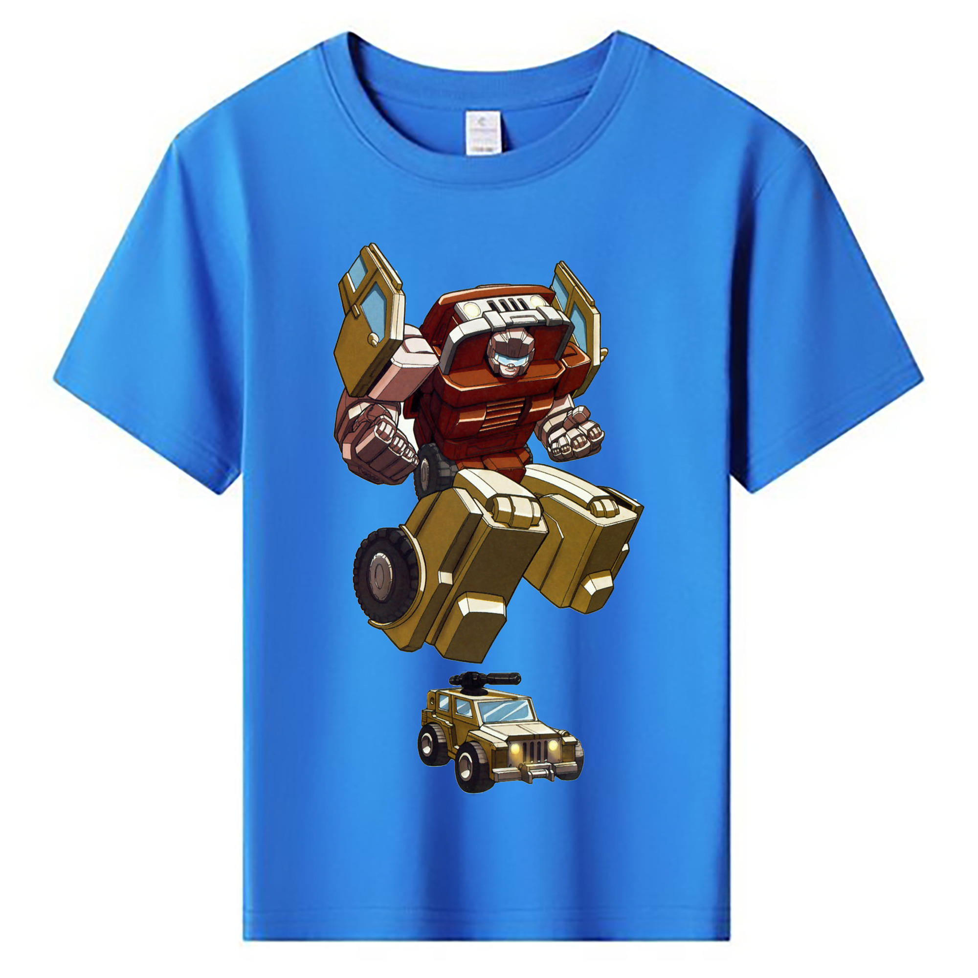 （画像用）  綿100％キッズTシャツ（フロントプリント）